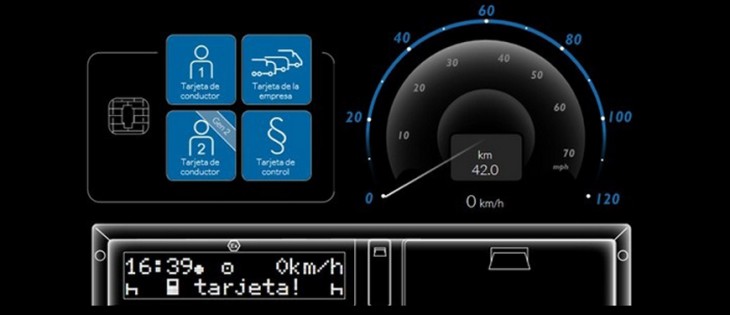 Se flexibiliza la entrada en vigor del nuevo tacógrafo inteligente de 2ª generación por problemas en el suministro.